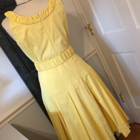 🌼 CALVIN KLEIN COTTON SATEEN SUMMER DRESS! - Picture 5 of 11
